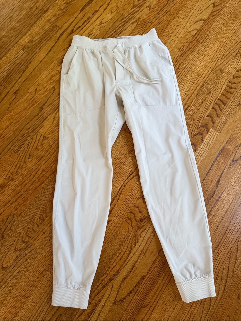 lululemon athletica Men's Light Khaki Jogger Style Pants Sz M